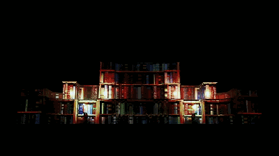 光雕投影应用领域,广告传媒、舞台背景、科研教学、游戏娱乐等